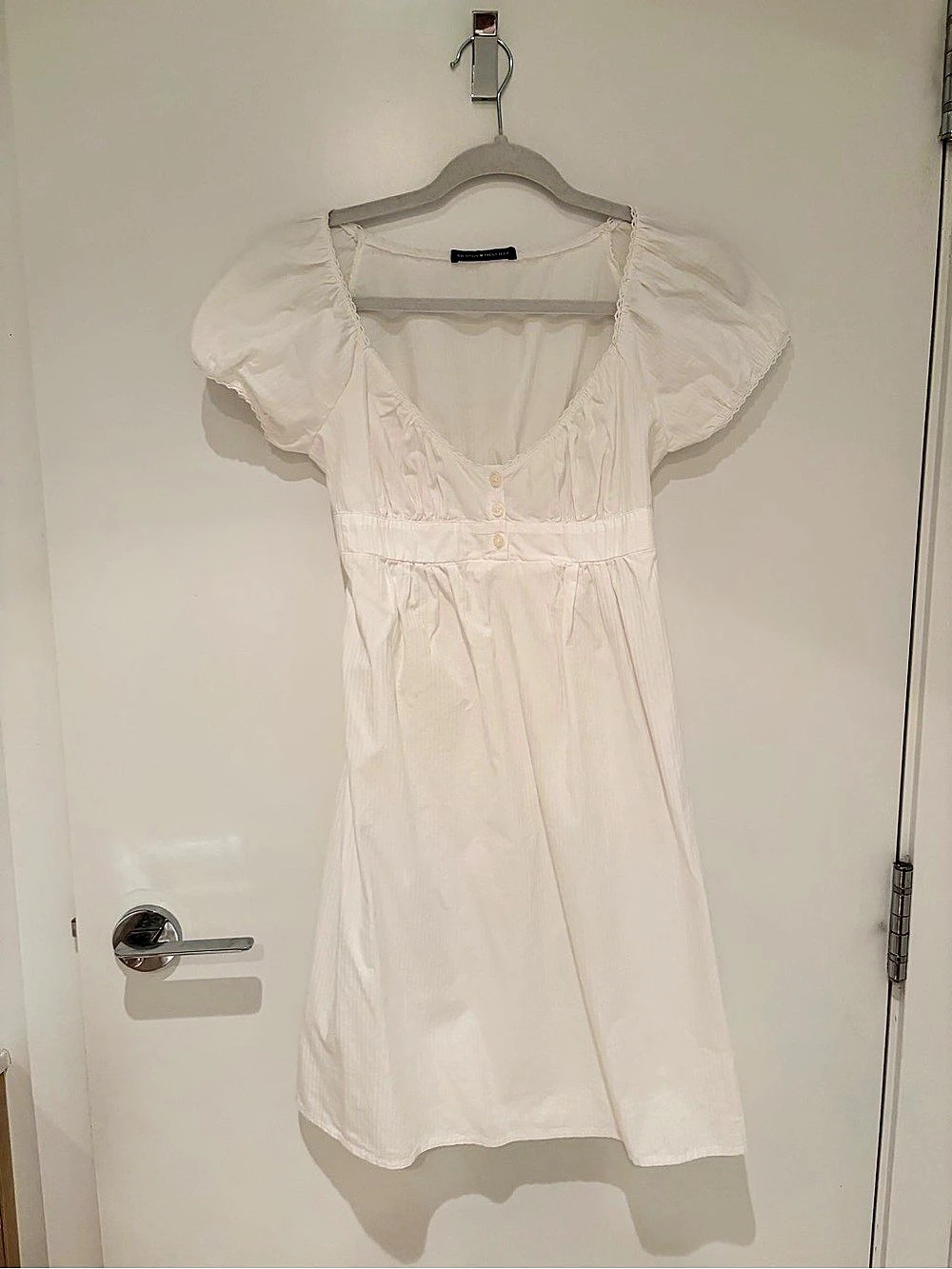 Brandy Melville white Mini Dress Like New